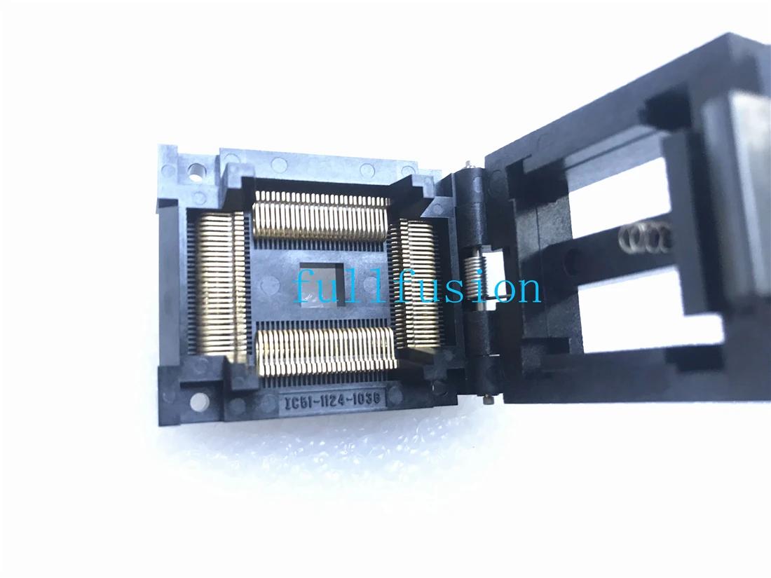 IC51-1124-1036-2 Yamaichi IC ׽Ʈ   , QFP112, 0.65mm ġ Ű ũ, 20x20mm